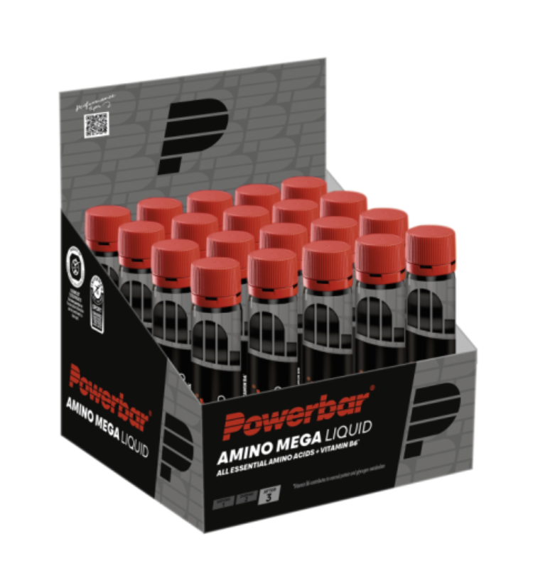 Complément Alimentaire Amino Mega Liquid POWERBAR - 20x25ml
