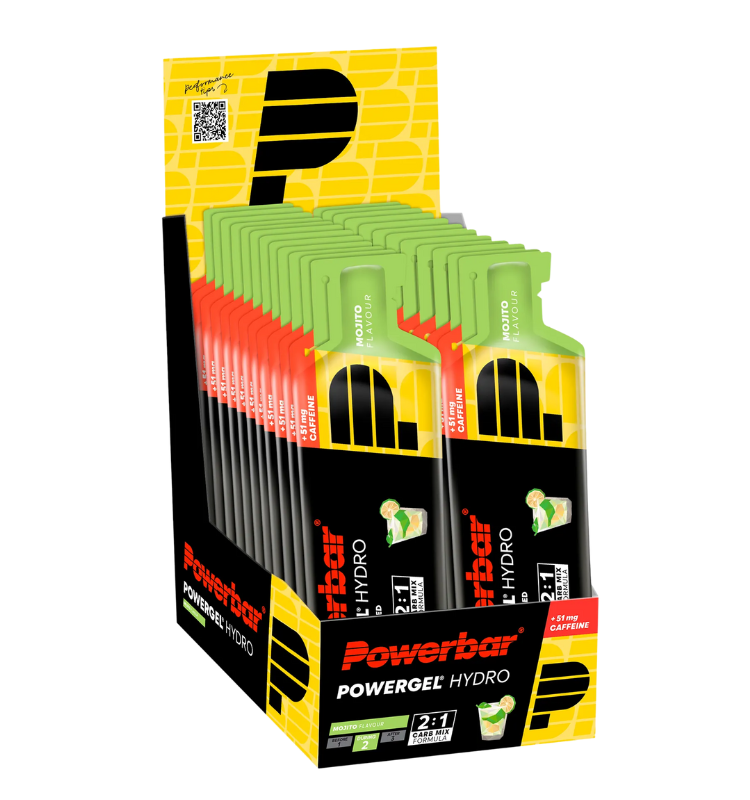 24 PowerGels Hydro POWERBAR - 67ml