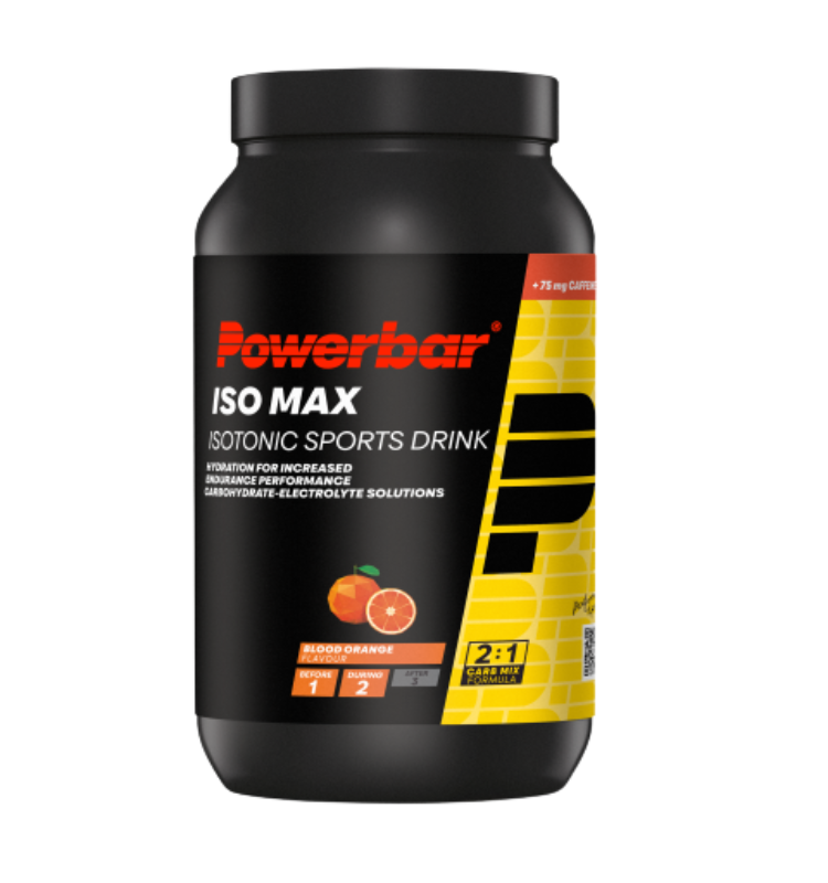 Boisson Isotonique Isomax POWERBAR - Pot 1200g