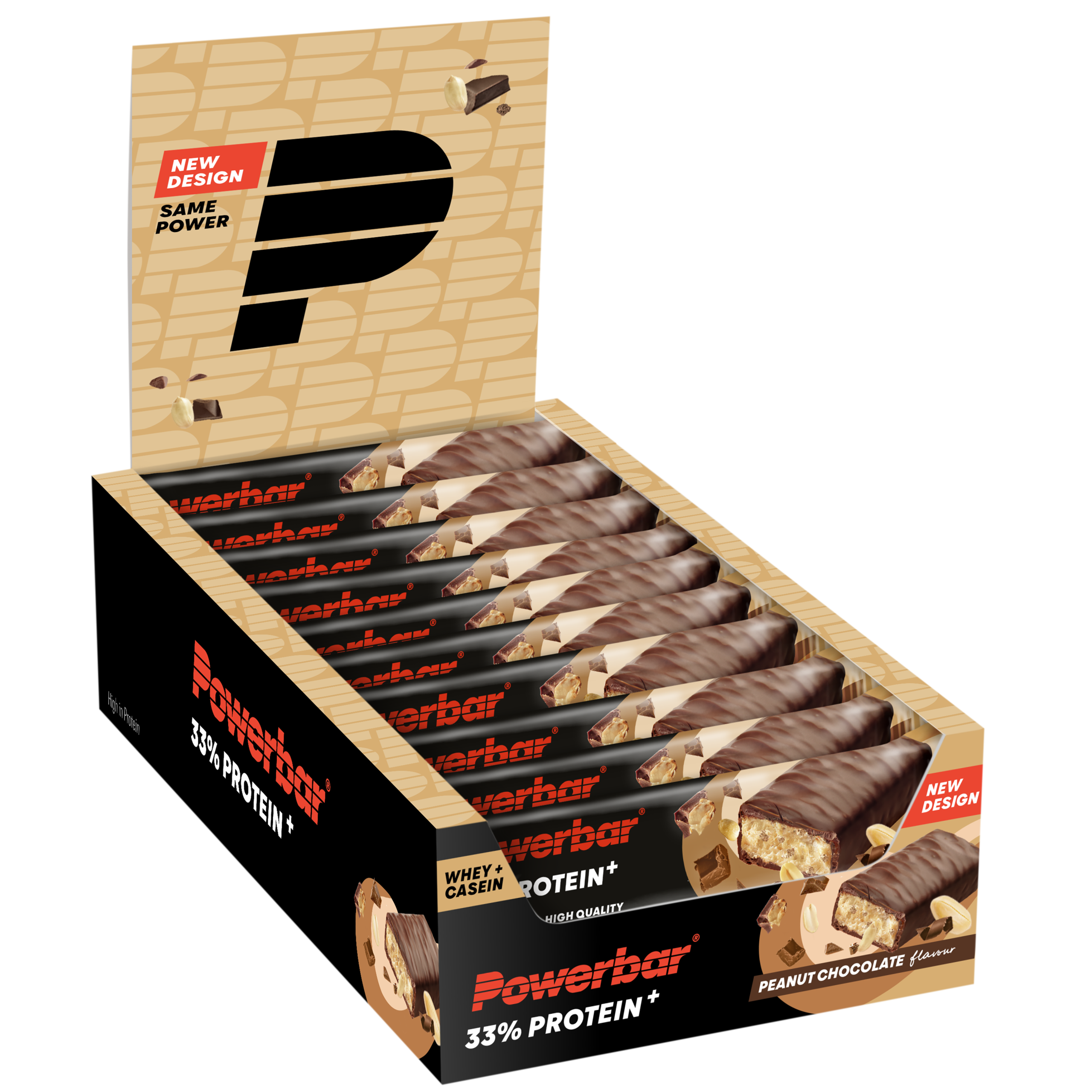 10 Barres Protéinées Protein+ 33% POWERBAR - 90g