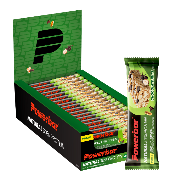 18 Barres Natural Protein POWERBAR - 40g