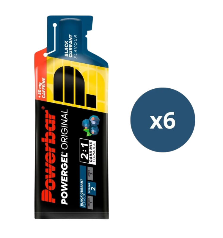 6 PowerGels Original POWERBAR