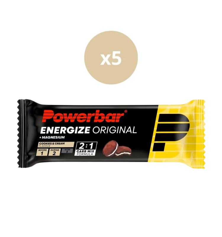 5 Barres Energize Original POWERBAR - 55g