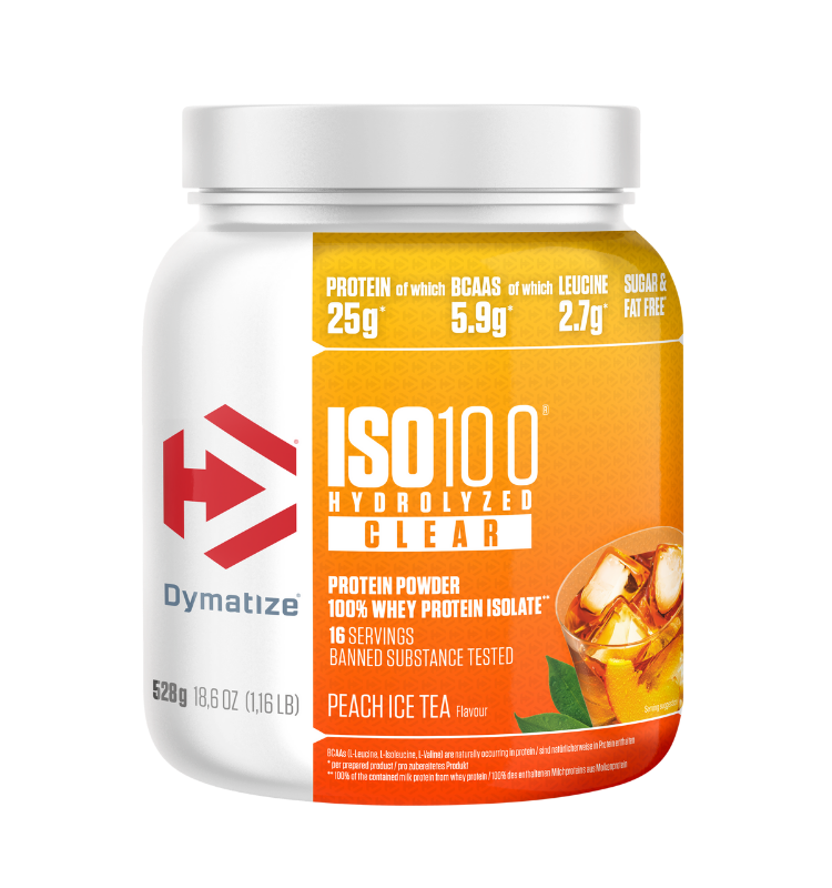 ISO100 Hydrolyzed Clear – 512 g / 528 g - Dymatize